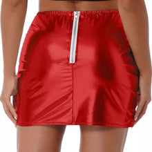 Load image into Gallery viewer, METALLIC TUBE SKIRT (3 COLORS)