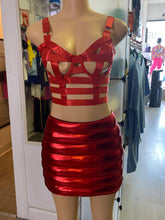 Load image into Gallery viewer, METALLIC TUBE SKIRT (3 COLORS)