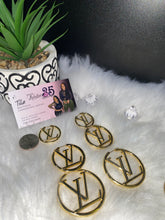 Load image into Gallery viewer, LV LOGO EARRINGS (3SIZES)