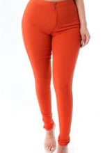 Load image into Gallery viewer, HIGH RISE STRETCH SKINNY JEANS (7COLORS)